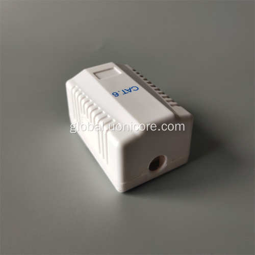 China unshielded CAT6 single port surface mount box Supplier